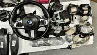 BMW 5 G30 airbag, подушка безпеки руль, коліна, сидіння, ремні