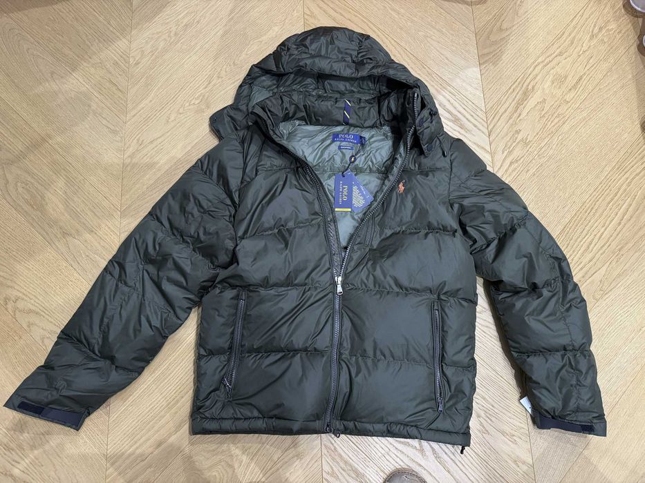 Polo Ralph Lauren kurtka puchowa męska rozmiar M zielona