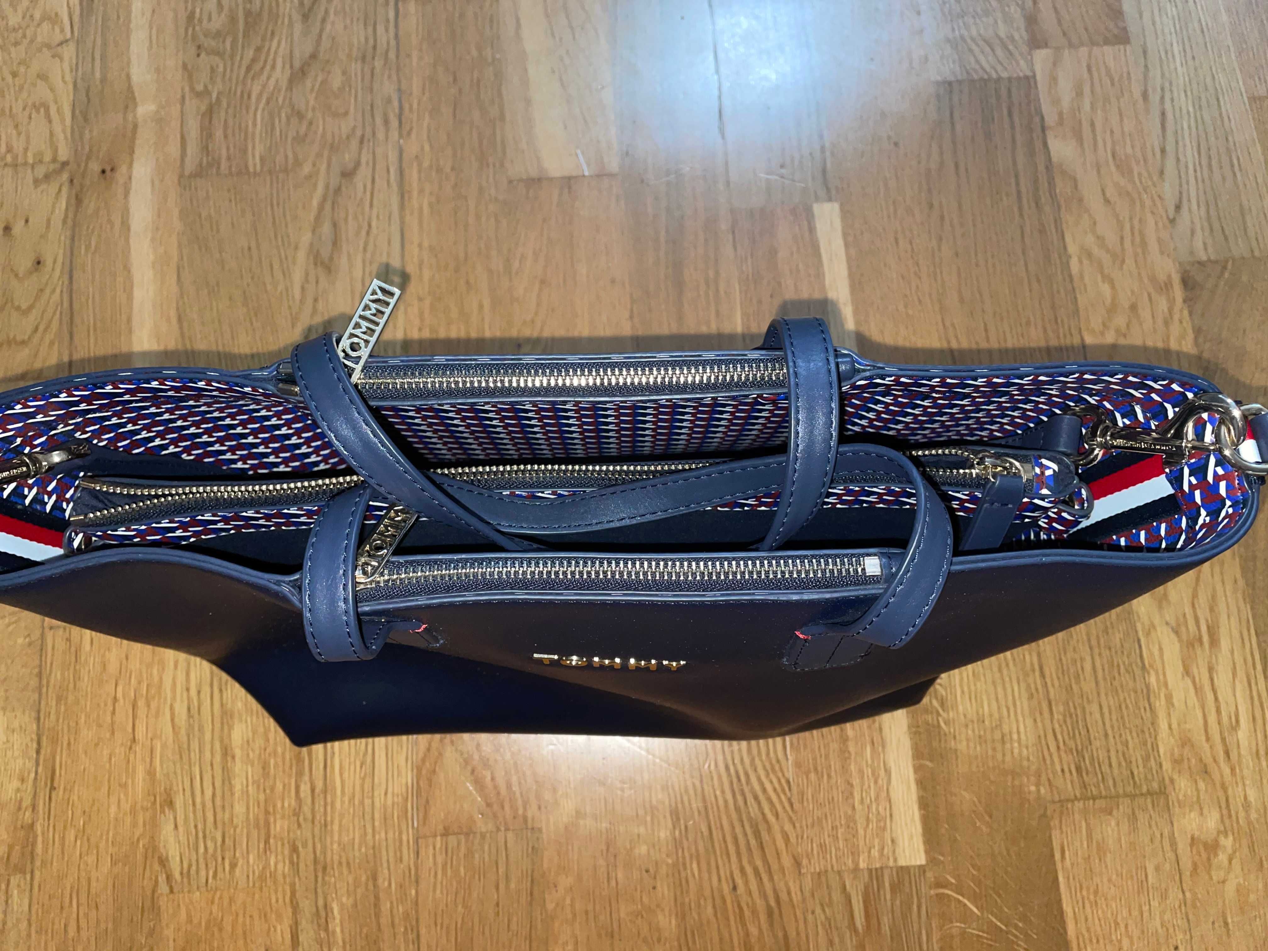 torebka Tommy Hilfiger Iconic Satchel oryginalna