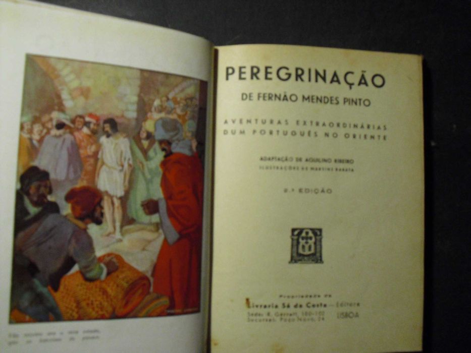 AQUILINO RIBEIRO-PEREGRINAÇÃO DE FERNÃO MENDES PINTO