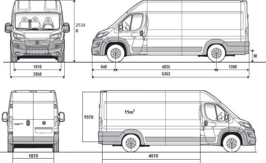 Wynajmij busa! Fiat Ducato, bus wynajem dostawczy