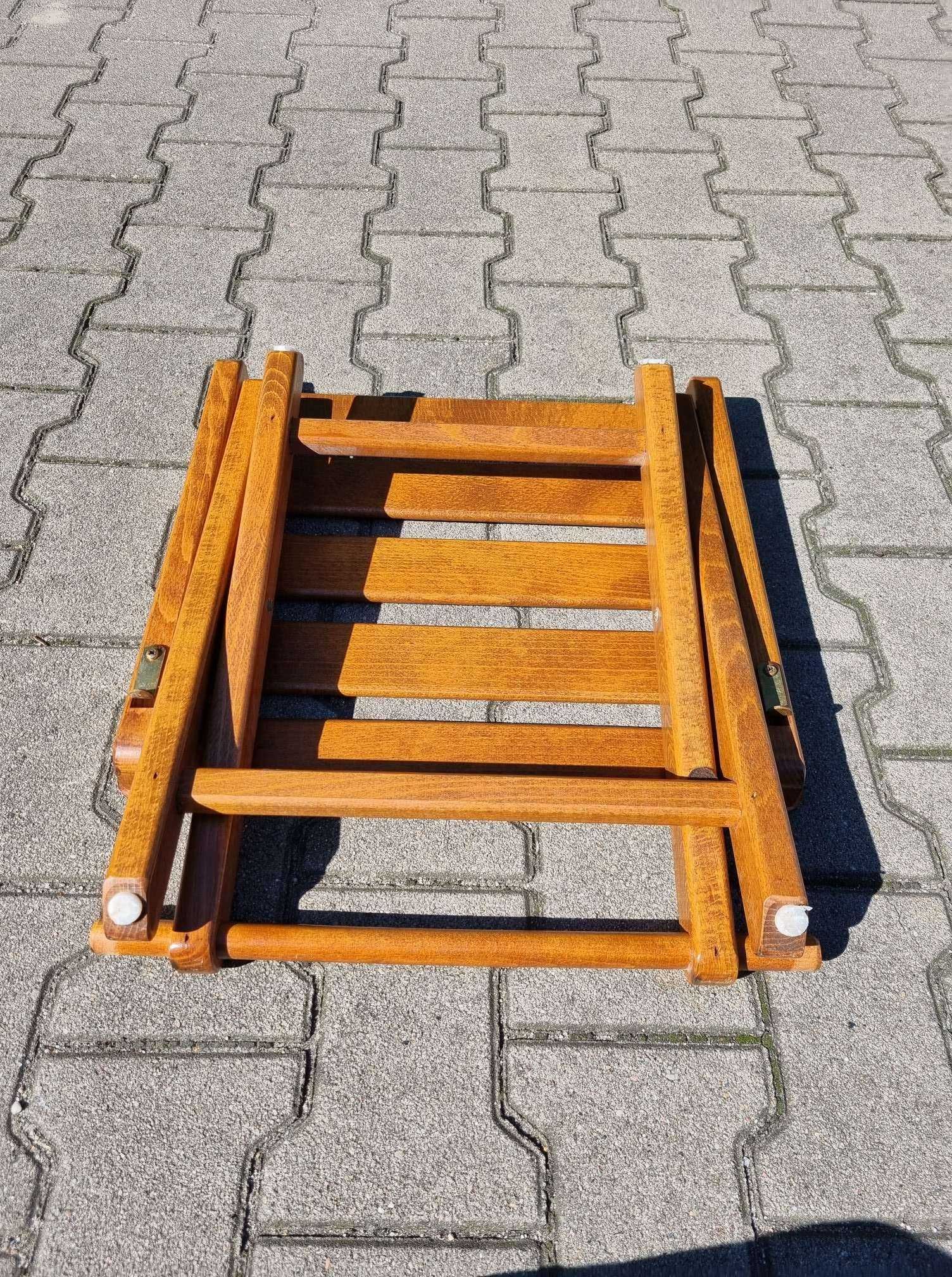składane krzesełko drewno