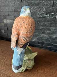 Orzeł ptak porcelanowa figurka