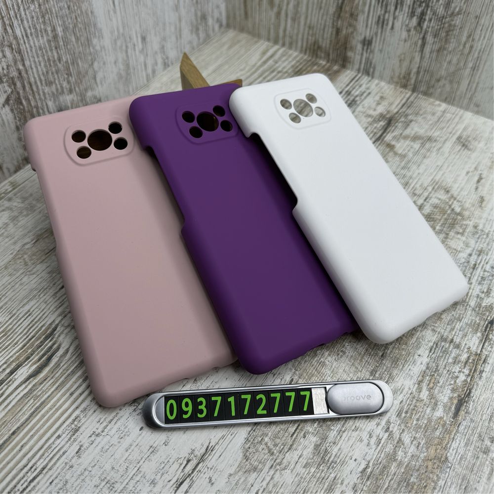 Не пачкаются. Чехол Silicone Case на Xiaomi Poco X3 Pro/ X3 NFC