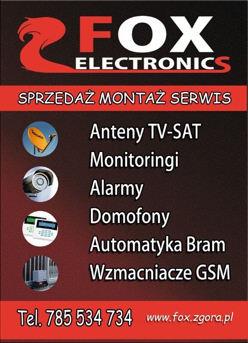 Zestaw do Monitoringu 4 Kamery IP FULL HD 1080 P - 5 lat Gwarancji FV