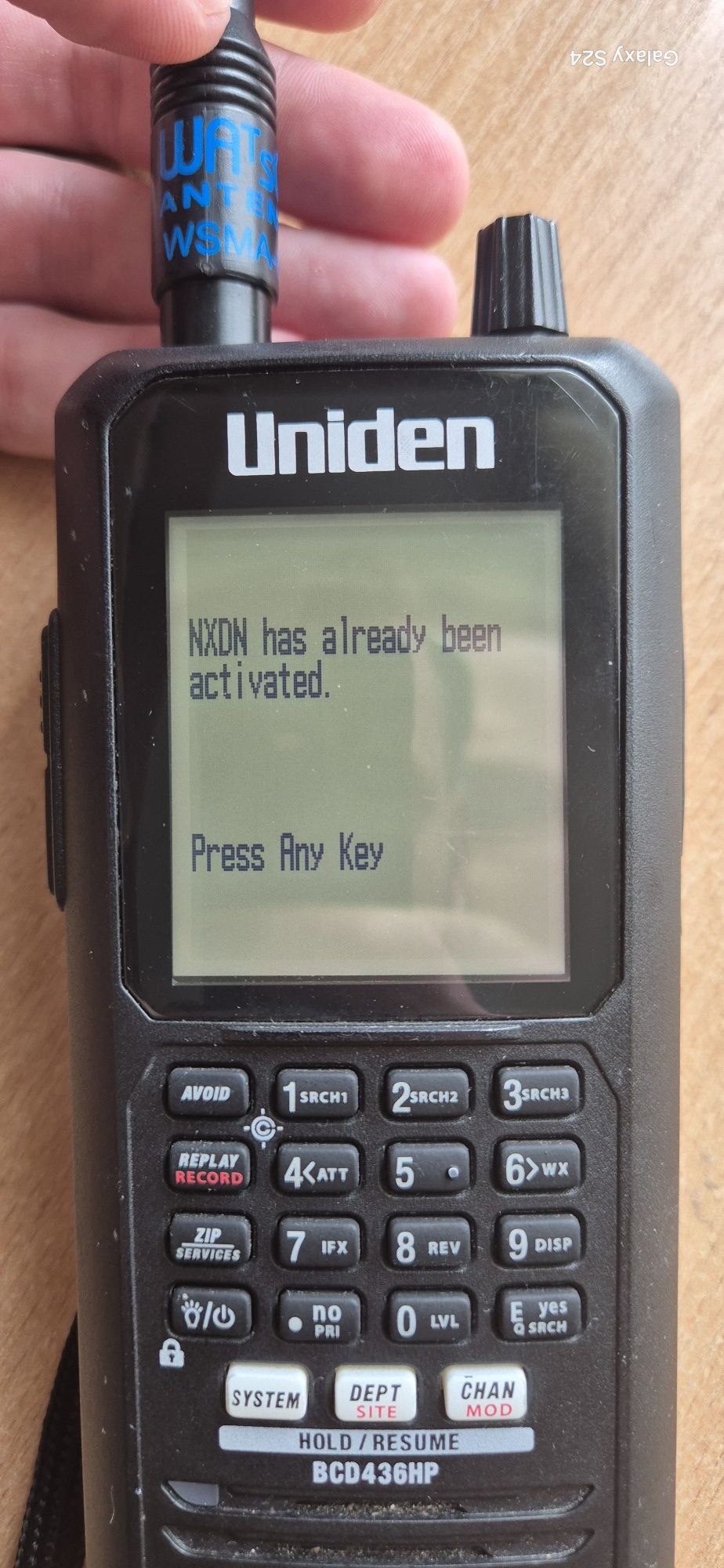 Радіосканер uniden bcd 436 hp