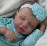 Realistyczna lalka typu Reborn śpiący bobas jak żywy Nowa