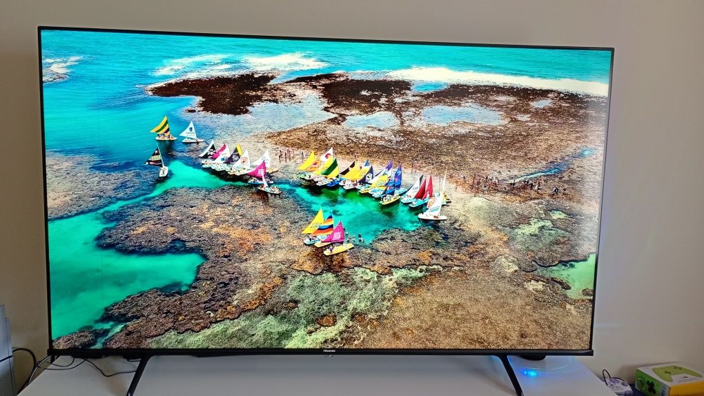 Smart TV Hisense 65" HDR, Modo Cinema e Gamer, Frequência de até 120hz