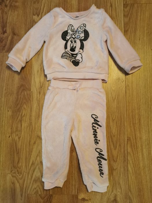Pluszowy komplet spodnie i bluza 80