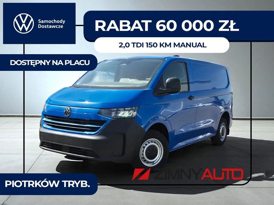 Volkswagen Transporter Furgon T7 silnik: 2,0 l TDI 150 KM Dostępny od ręki!!!
