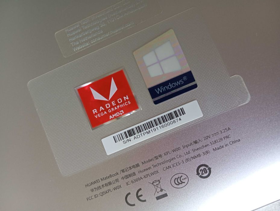 Huawei MateBook D14 – Ryzen 5, Radeon Vega, Stan jak nowy!