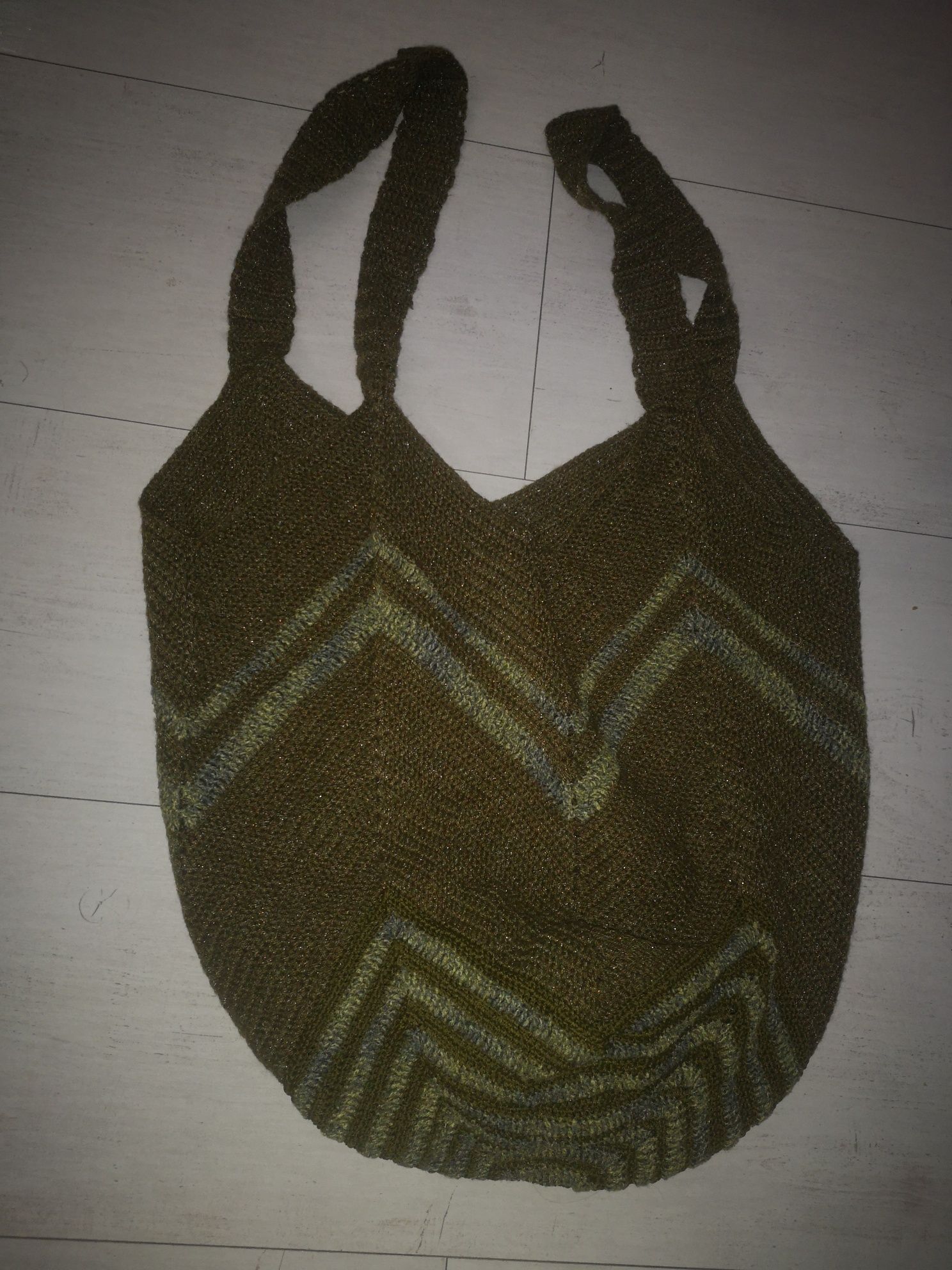 Duża torba, torebka Handmade