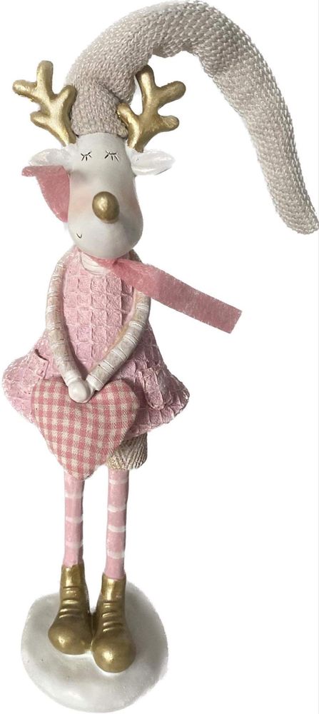 Urocza figurka reindeer girl home&you