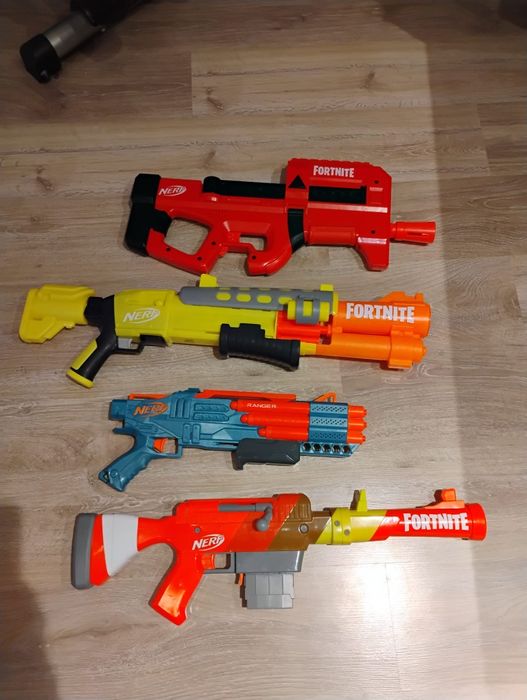 Nerf zestaw pistoletów 4szt