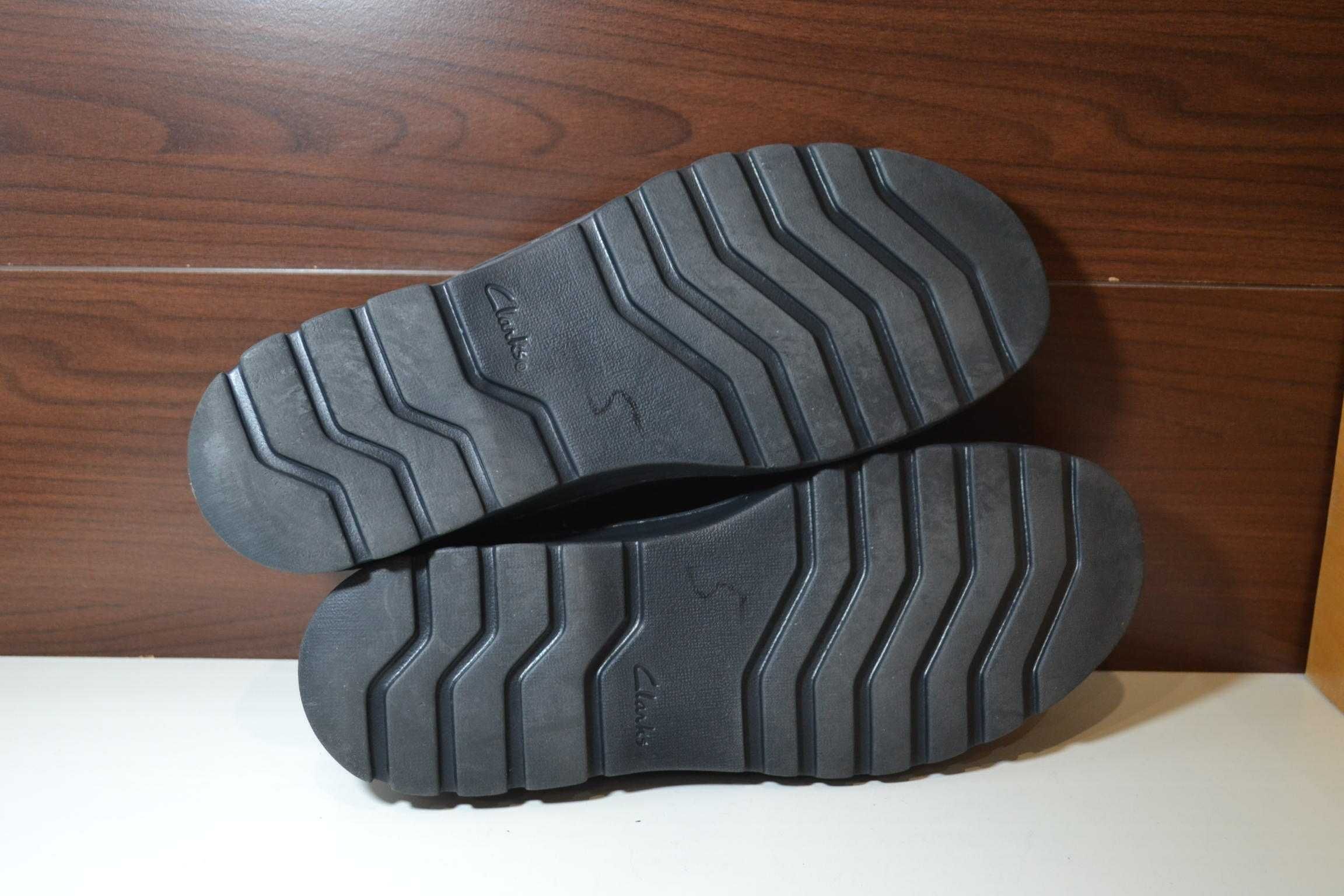 clarks 45-46р мокасины туфли кожаные оригинал полуботинки