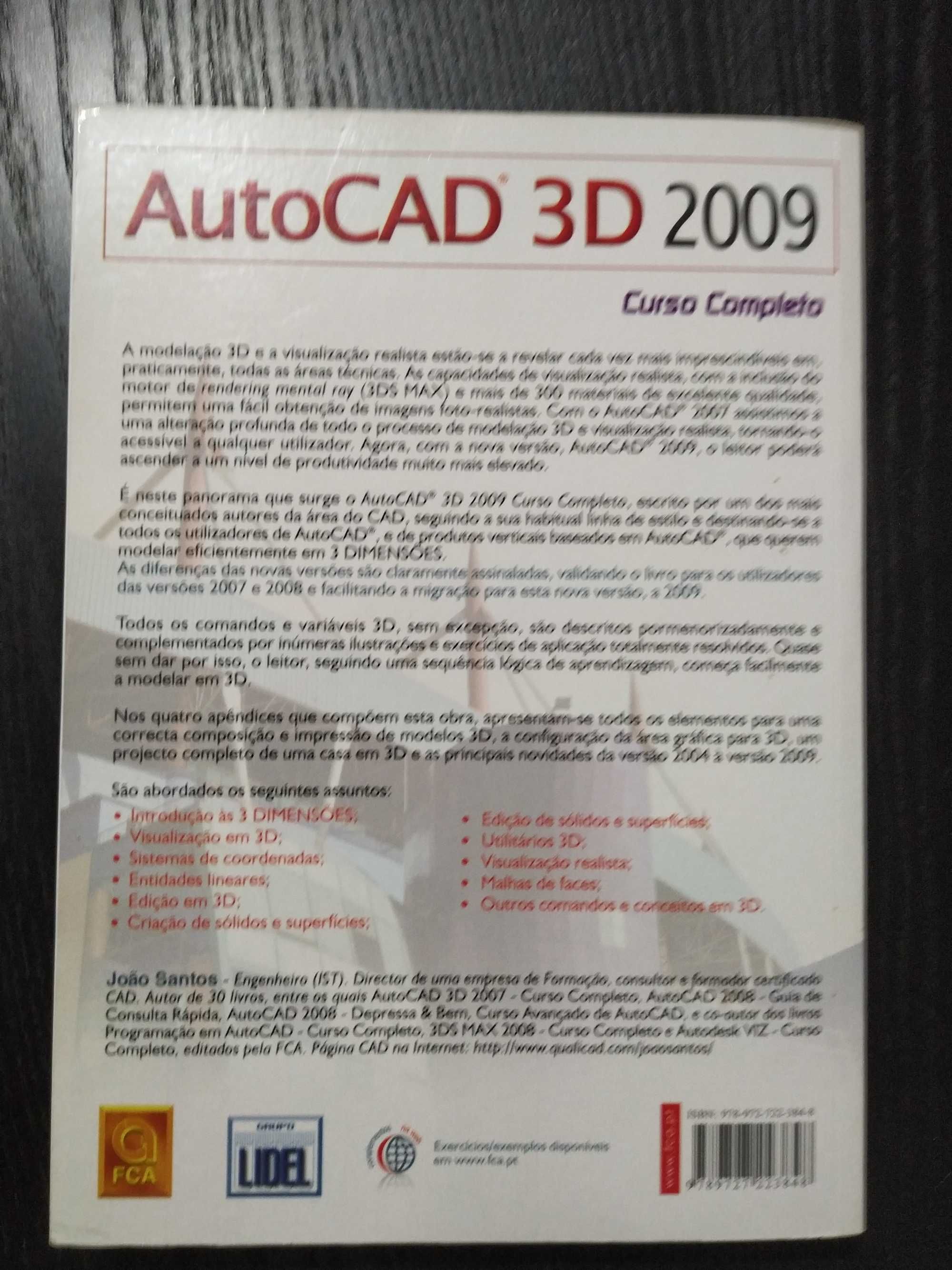 Livro - AutoCAD 3D 2009