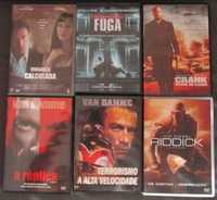 Dvds Stallone, schwarzenegger, Van Damme, Jason Statham, Vin Diesel