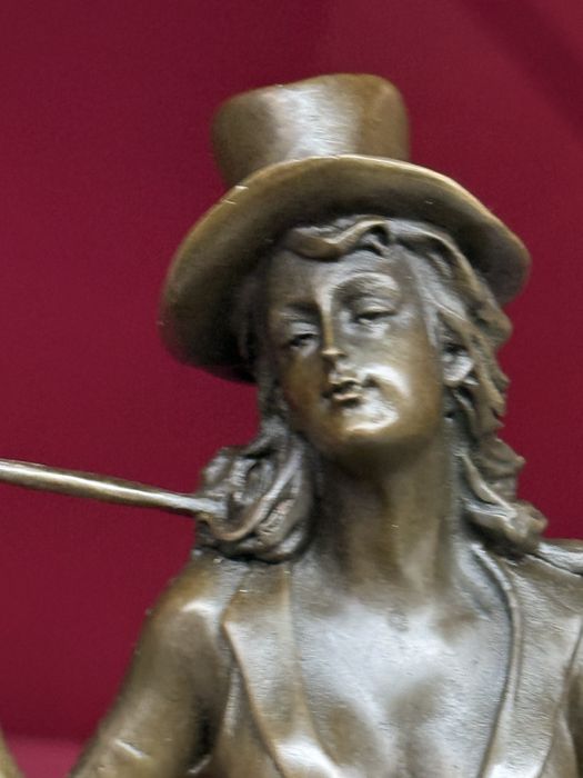 Бронзовая статуэтка, фигурка, скульптура, эротика, мрамор