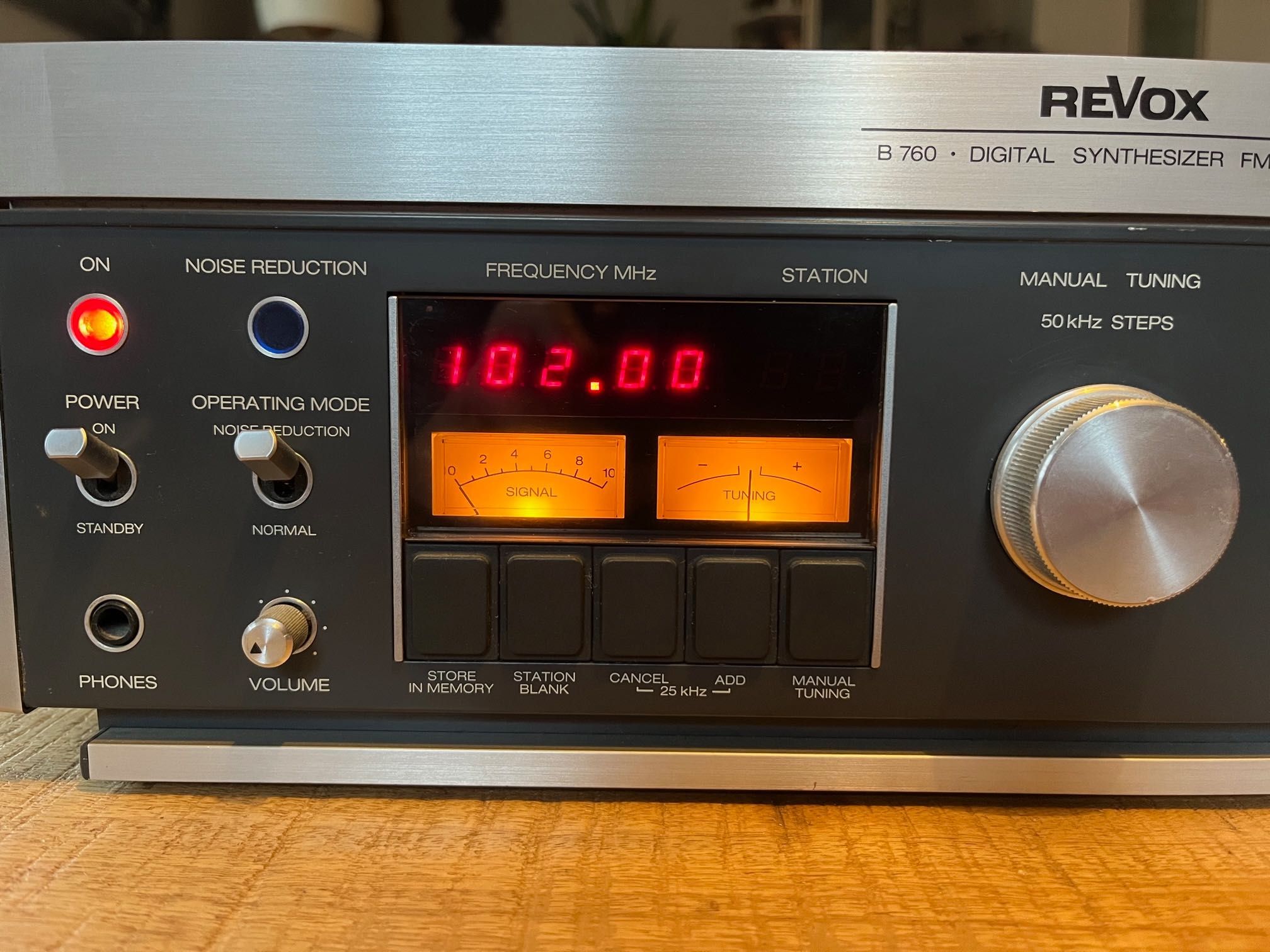Tuner FM Revox B760 vintage unikat!
