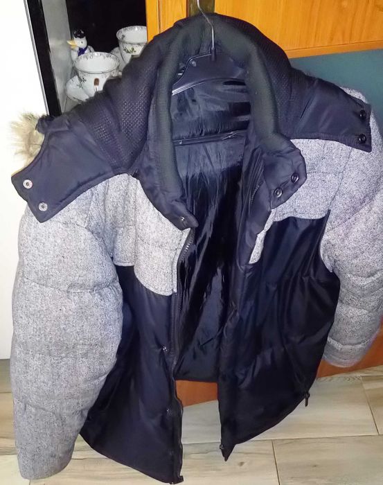 Kurtka zimowa Big Star XXL z kapturem