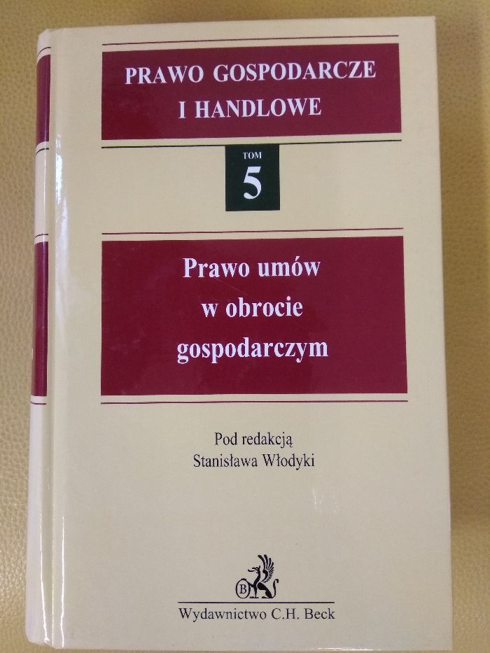 Prawo umów w obrocie gospodarczym. S. Włodyka