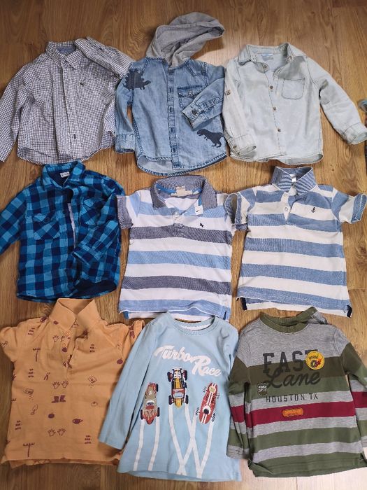 Paka ubrań dla chłopca r.92/98  37 szt.