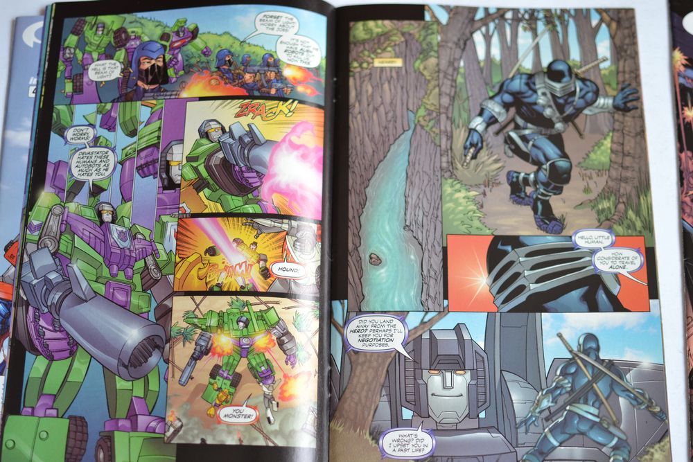 G.I.Joe Vs. Transformers Image #1-6 Zestaw Komiksów