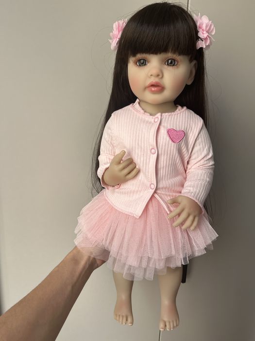 Реборн ,reborn ,лялька ,кукла ,baby born, лялька з волосям