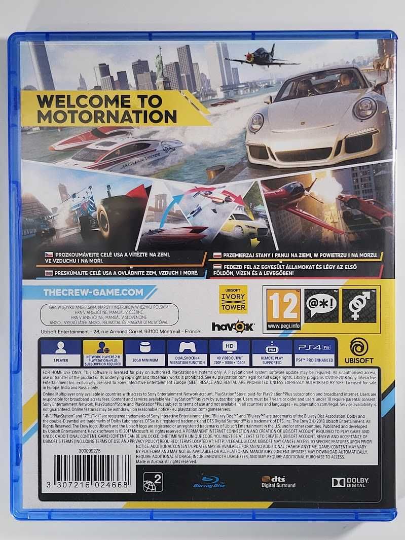 The Crew 2 / Gra PS4 / Sklep z grami / Skup gier / Warszawa / Służew