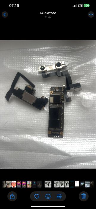 Плата iphone 11 128gb neverlock face id чиста