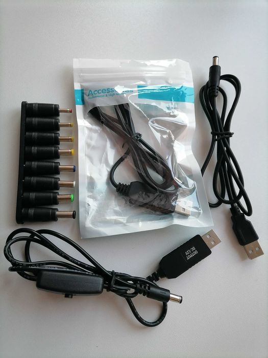 Кабелі usb to DC нові різні
