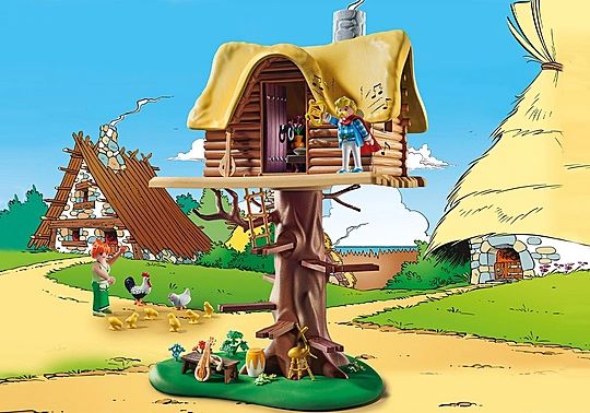 PLAYMOBIL 71016 Asterix: Kakofoniks z domkiem na drzewie
