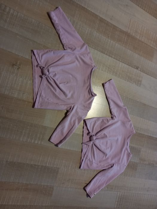 Bluzeczki dla bliźniaczek H&M