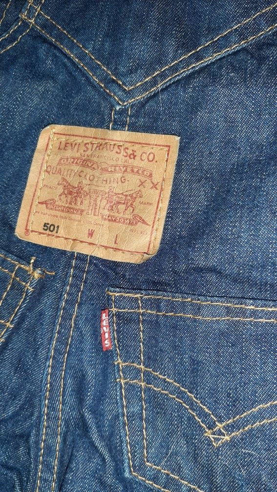 Ogrodniczki dziecięce 80cm Levi's 501 piękne jak nowe! Polecam