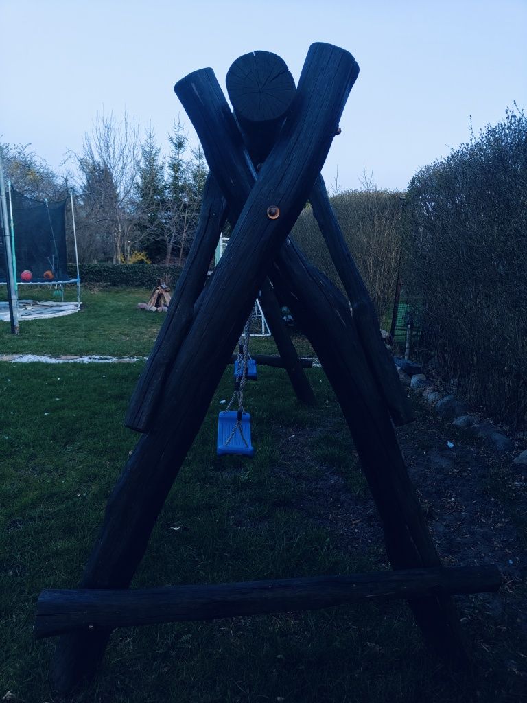 Huśtawka dębowa impregnowana