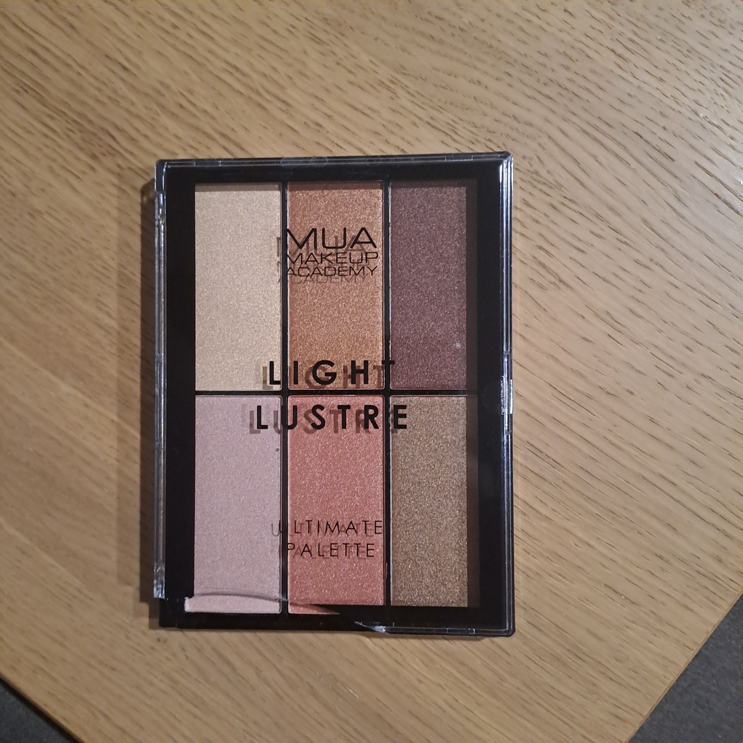 MUA Light Lustre Ultimate Paleta Różu, Brązu i Rozświetlacza - 30g