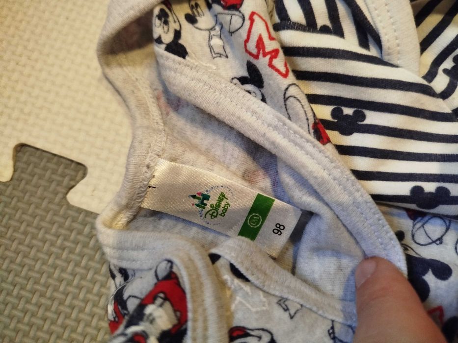 Body 98 paka zestaw myszka Miki c&a