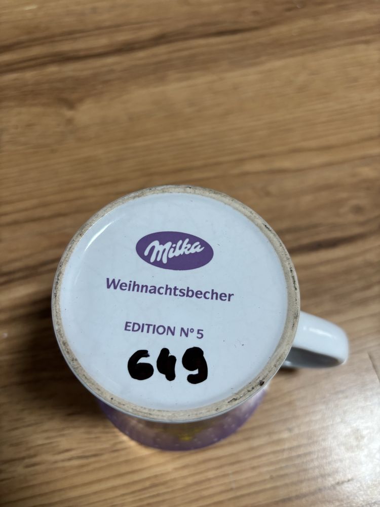 Kubek.   Milka .