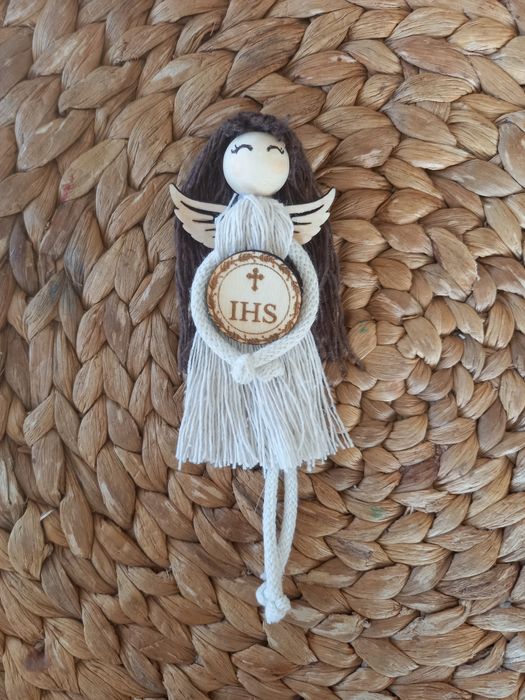 Aniołek podziekowanie komunijne/pamiątka Pierwszej Komunii Świętej