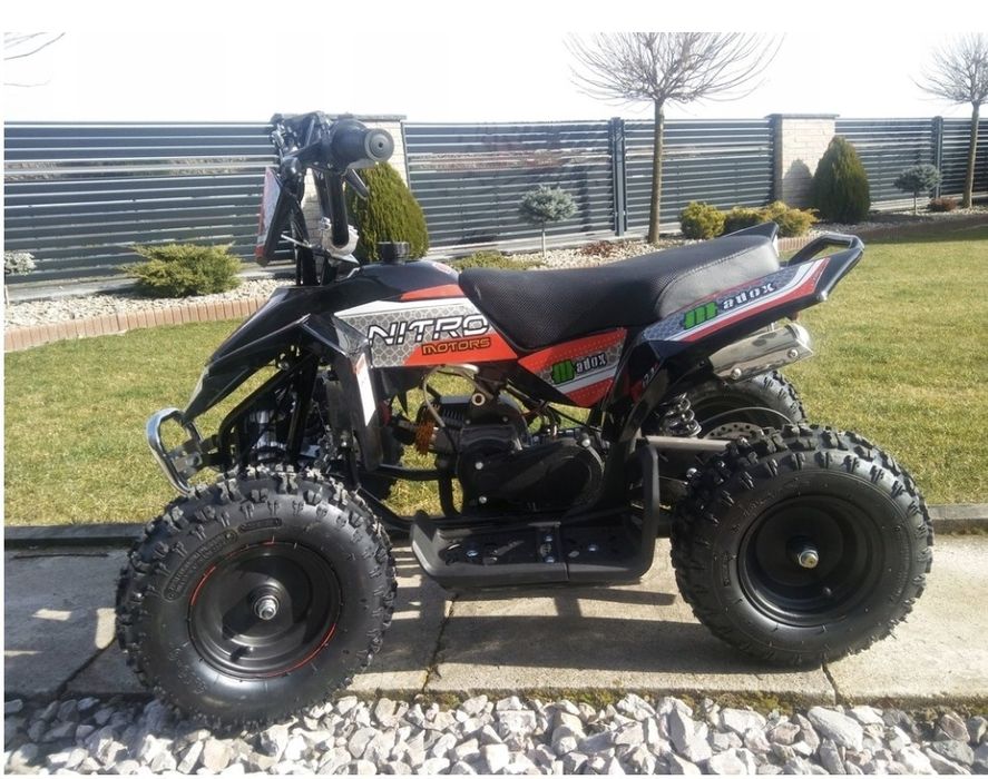 Mini Quad 49cc , e - start , pilot , światła ,