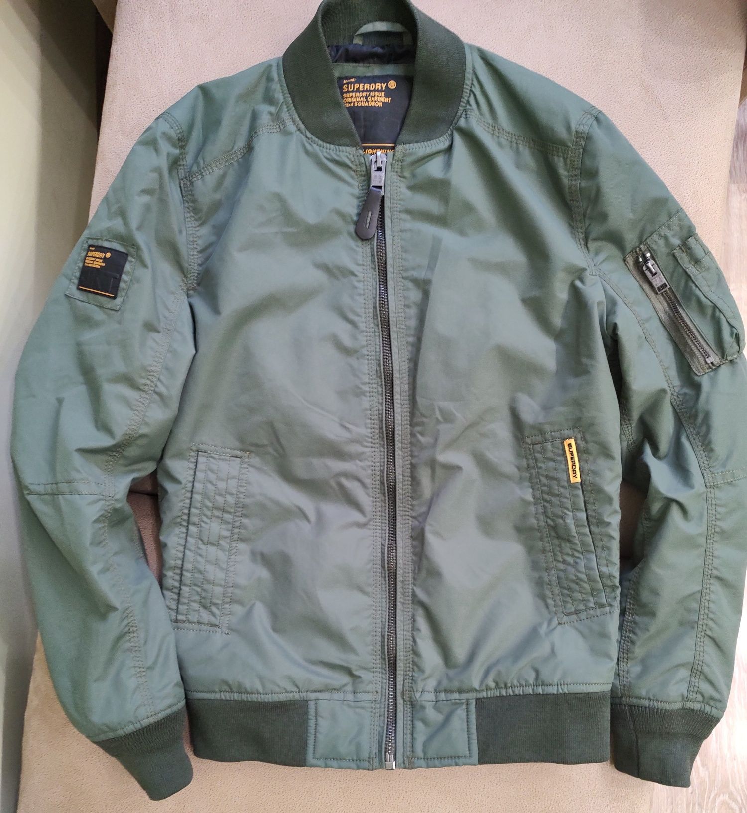 Утеплённый бомбер куртка Superdry Japan size XS-S Оригинал