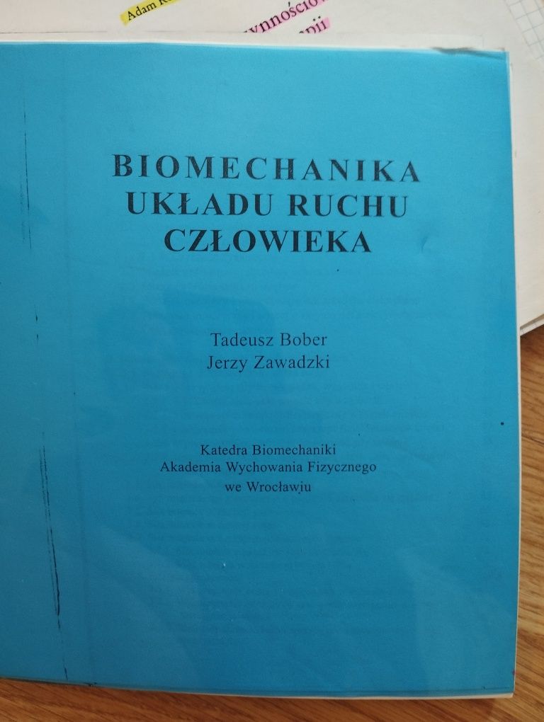 Biomechanika układu ruchu człowieka