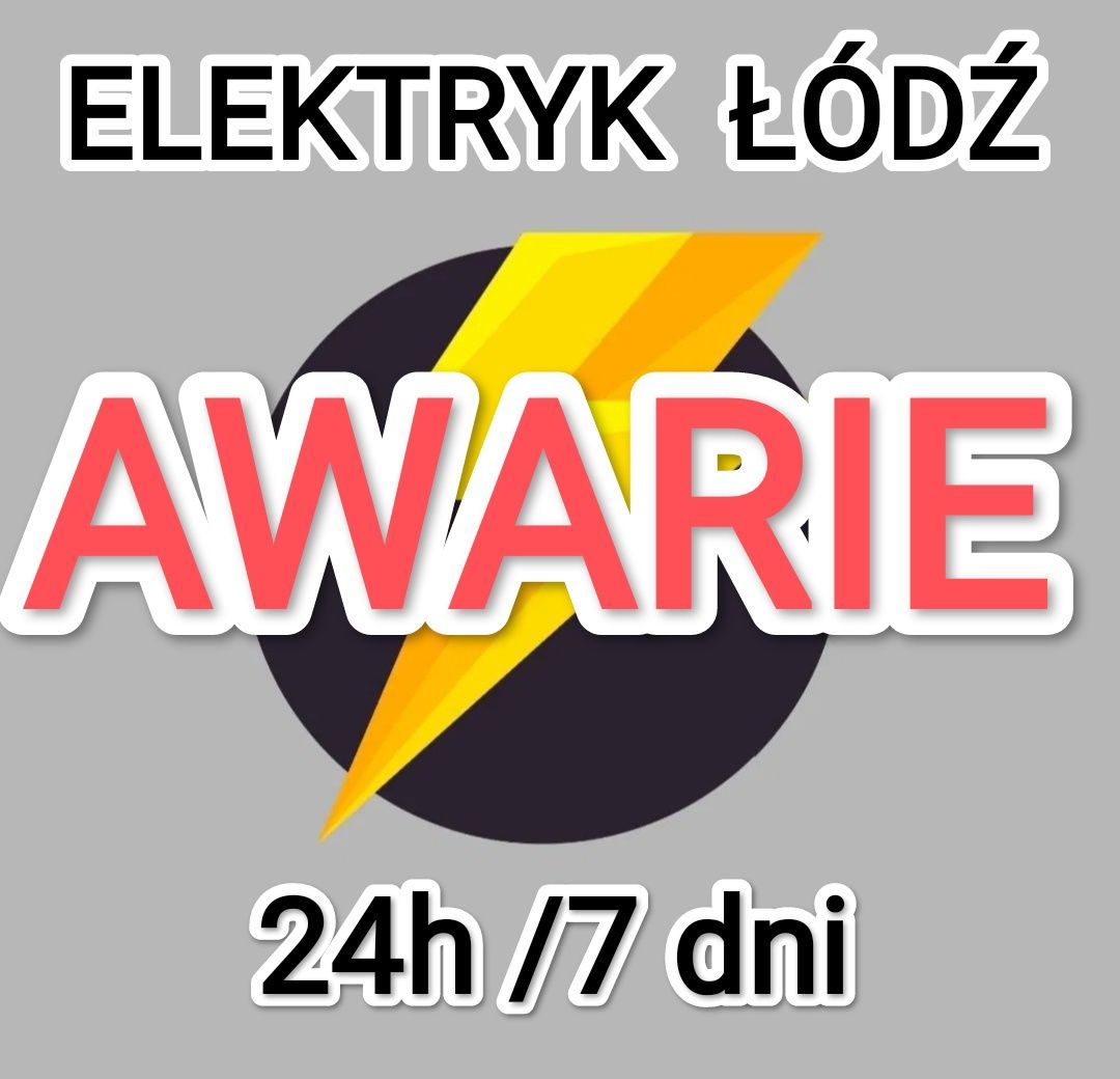 Elektryk Łódź24h-naprawy-awarie-podłączanie indukcji-uprawnienia-TANIO