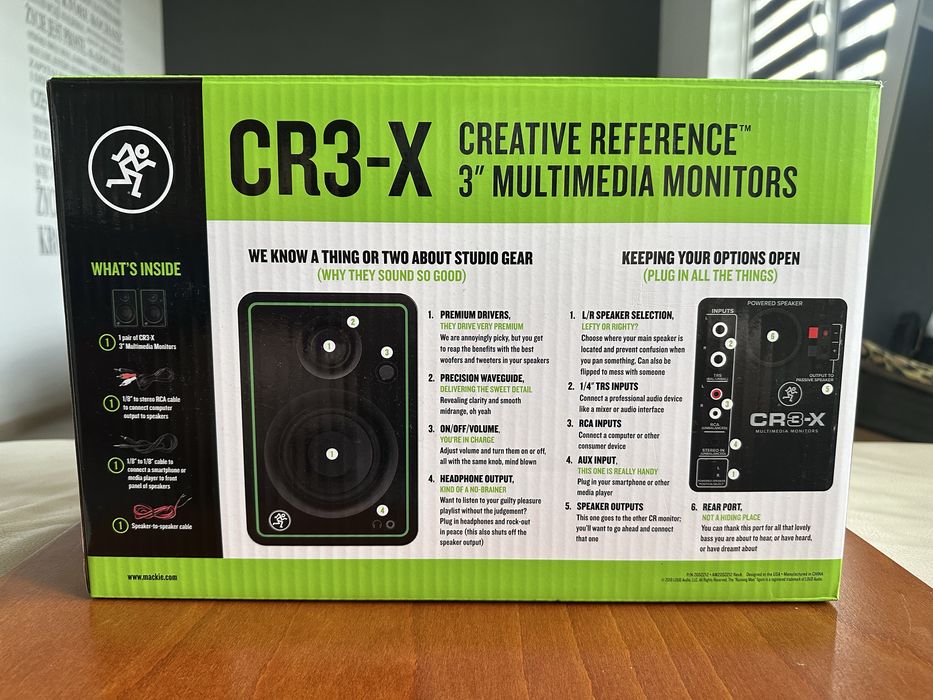 Mackie CR3-X monitory studyjne