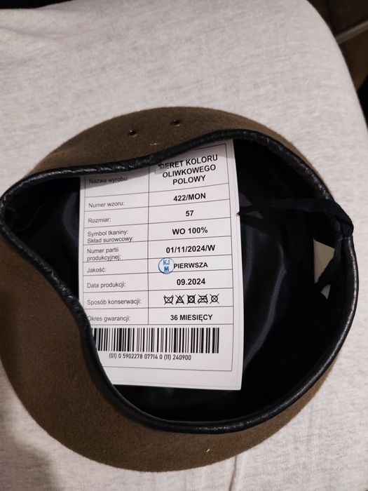 Beret WOT nowy oliwkowy rozmiar 57 z przesylka