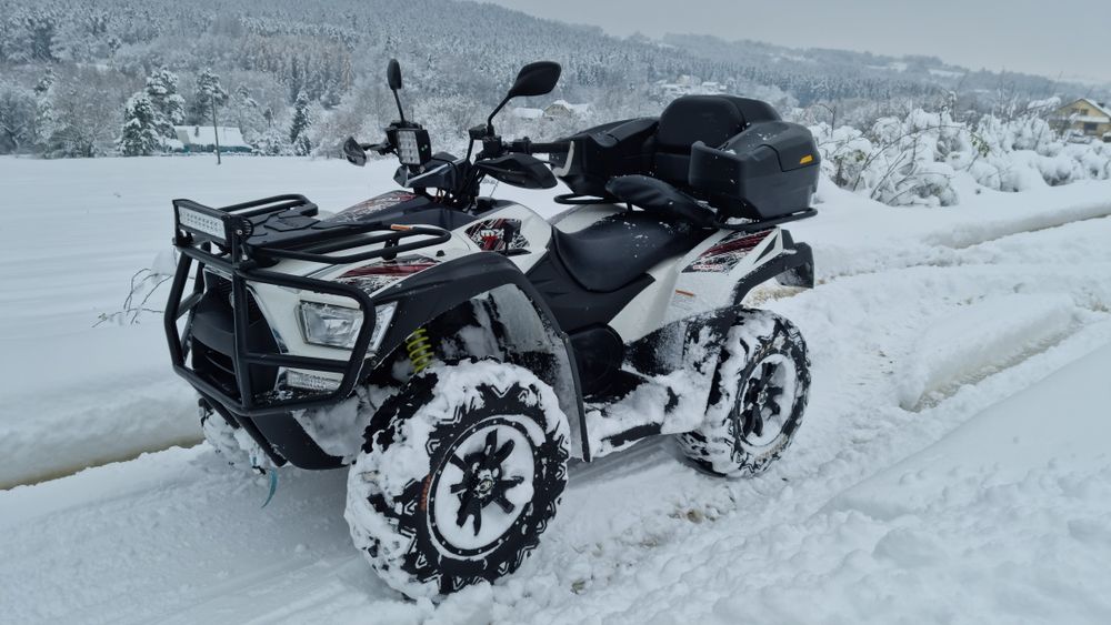 Quad Kymco MXU 700 IRS 4x4 homologacja l7e