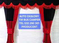 AUTO Zasłony firany plisowane + Falbanka TIR-BUS camper Producent
