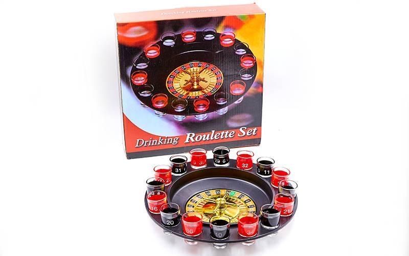 Настільна гра Алко Рулетка Drinking Roulette Set 16 чарок