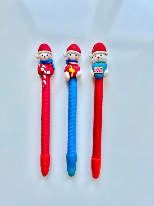 Canetas Boneco de Neve