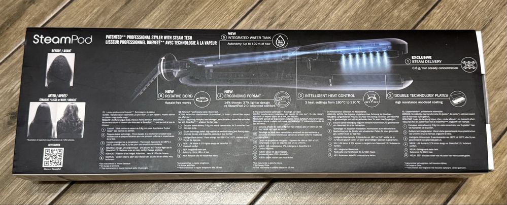 Професійний паровий випрямляч L’Oréal SteamPod 3.0